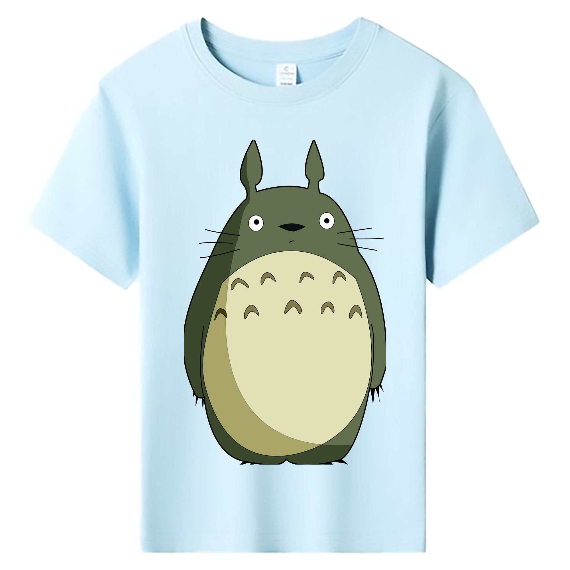 （画像用） となりのトトロ 草壁メイ 草壁サツキ My Neighbor Totoro Satsuki Kusakabe Mei Kusakabe 綿100％キッズTシャツ（フロントプリント）